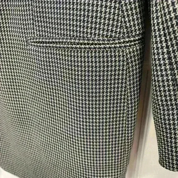 GIORGIO ARMANI Men's Pure Virgin Wool Plaid Sport Blazer Gray Size‎ 44L